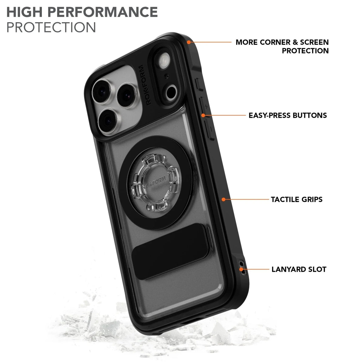 iPhone 17 Pro Max Crystal Case